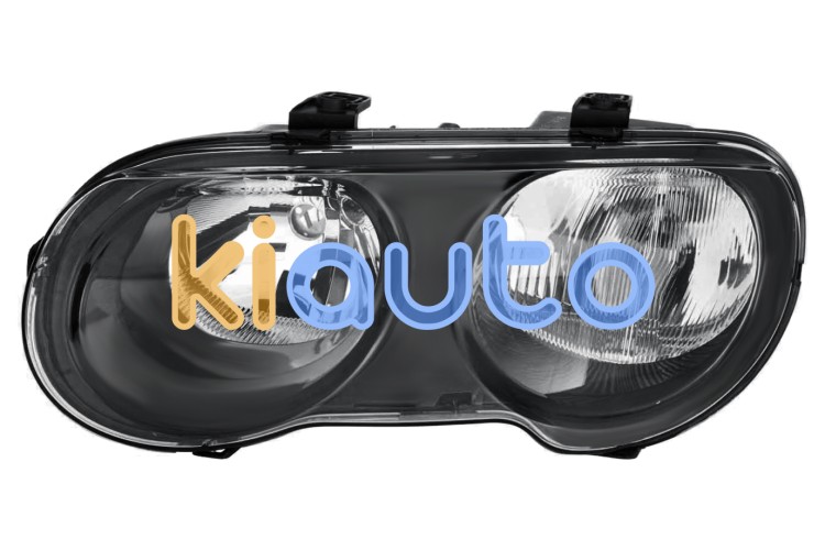 Faro delantero rover 25 1999-2005 base negra / izquierdo OE XBC104971 / XBC000590