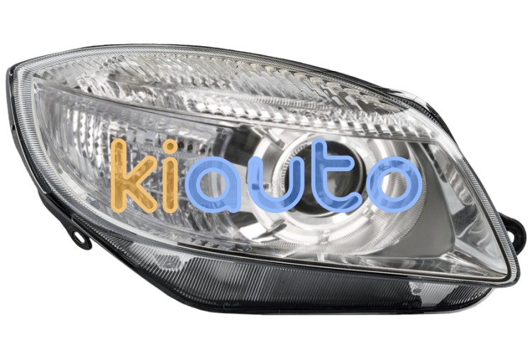 Faro delantero skoda fabia 2007-2010 con lupa / derecho OE 5J1941018A