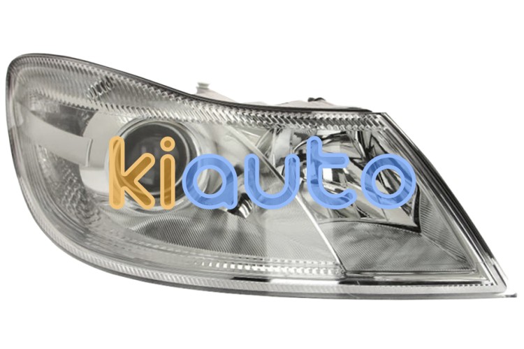 Faro delantero skoda octavia 2009-2013 base cromada / derecho OE 1Z1941018S / 1Z1941016F