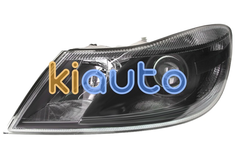 Faro delantero skoda octavia 2009-2013 base negra / izquierdo OE 1Z1941017S