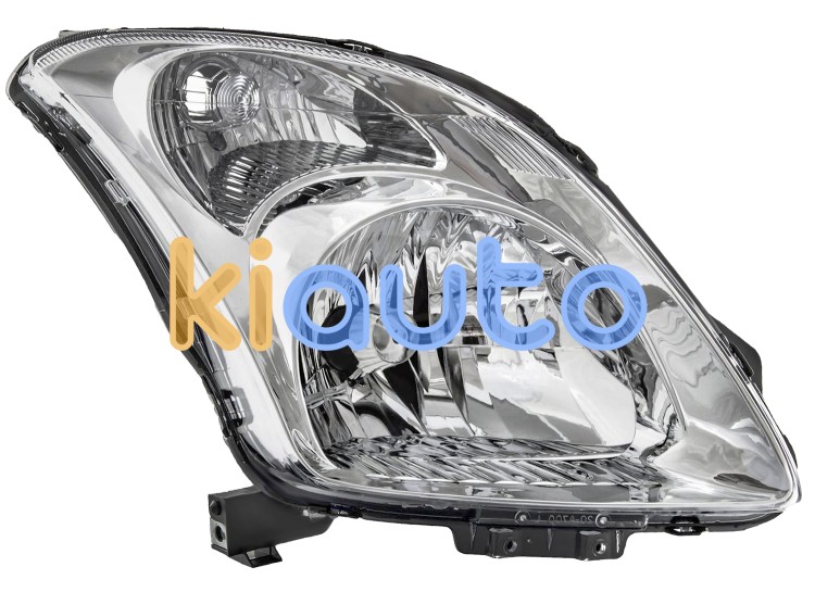 Faro delantero suzuki swift 2007-2010 base cromada / electrico / derecho OE 35120-63J11-000 / 35120-63J10-000 / 35120-62J11-000