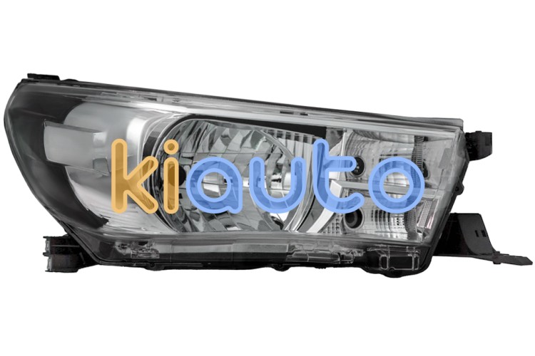 Faro delantero toyota hilux 2016-2021 base cromada / derecho OE 811100K690 / 81110-0K690