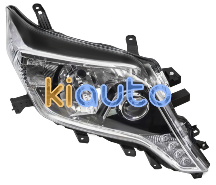 Faro delantero toyota land cruiser prado fj150 2015-2018 base negra / derecho OE 81145-60J10 / 8114560J10