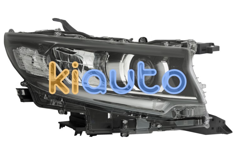 Faro delantero toyota land cruiser prado fj150 2018-2023 base negra / full led / derecho OE 81145-60N20 / 8114560N20