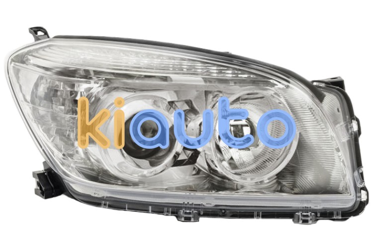 Faro delantero toyota rav4 2006-2009 base cromada / con motor / derecho OE 81130-42311 / 81130-42310 / 8113042311