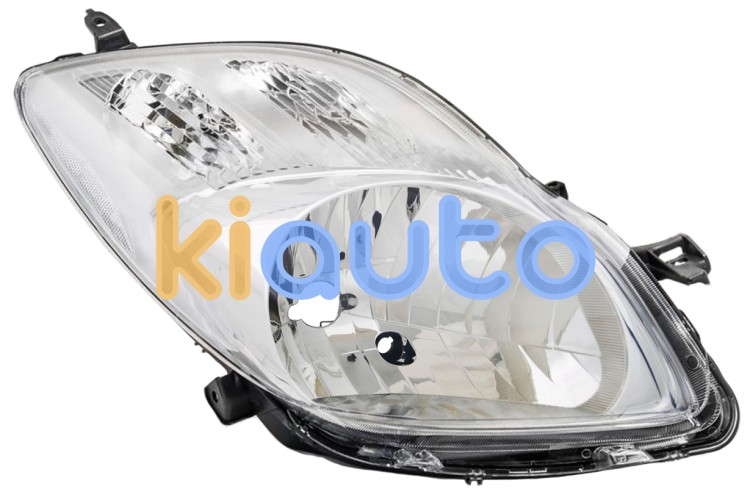 Faro delantero toyota yaris 2009-2011 tipo valeo / base cromada / derecho OE 811300D330