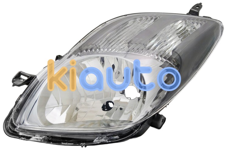 Faro delantero toyota yaris 2009-2011 tipo valeo / base negra / izquierdo OE 811700D350