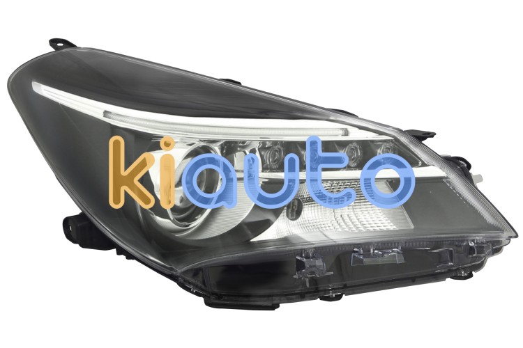 Faro delantero toyota yaris 2014-2017 con lupa / led / derecho OE 811300DA50