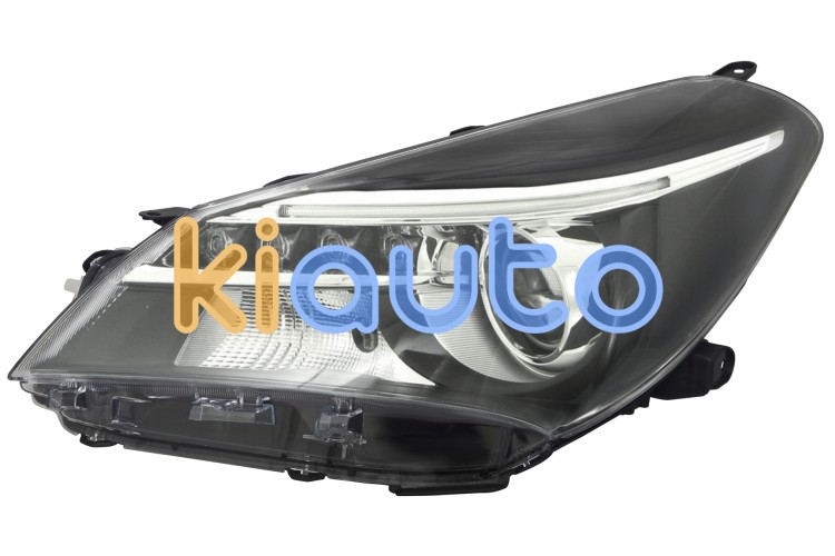 Faro delantero toyota yaris 2014-2017 con lupa / led / izquierdo OE 811700DA50