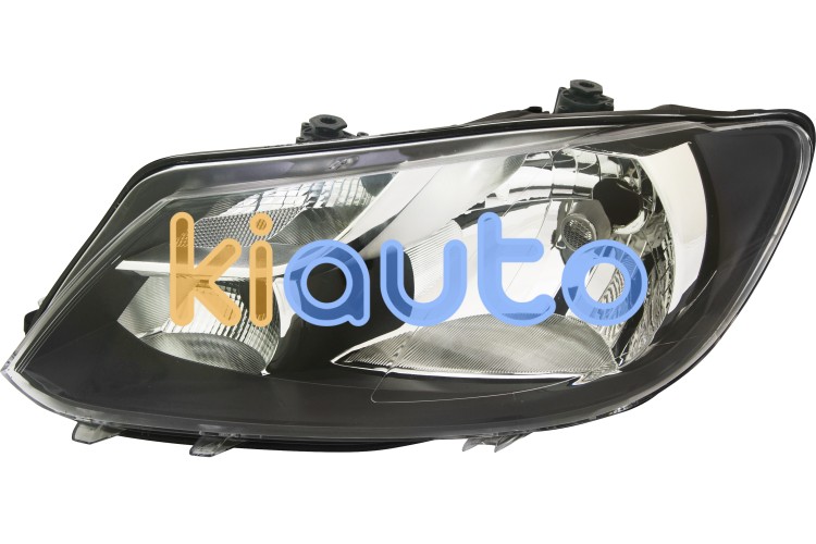 Faro delantero volkswagen caddy 2010-2015 optica simple / detalle cromado / izquierdo OE 2K5941005 / 2K5941005A