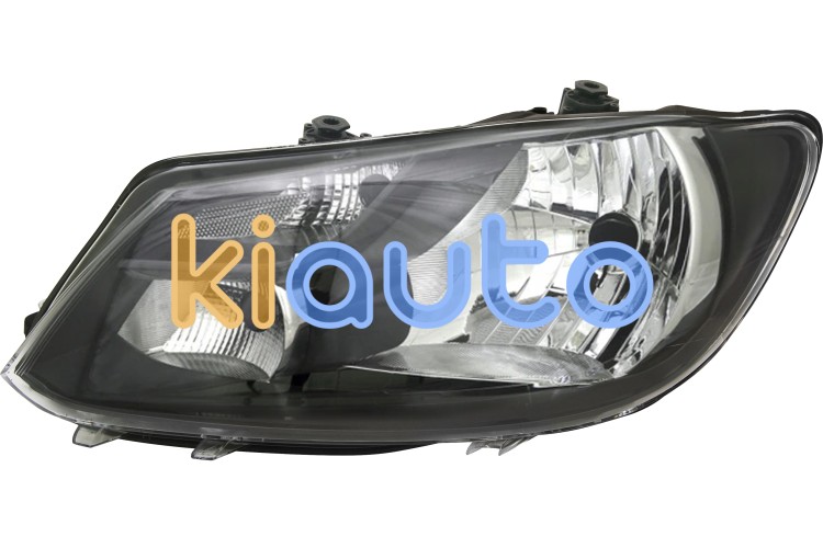 Faro delantero volkswagen caddy 2010-2015 optica simple / detalle negro / izquierdo OE 2K5941005B / 2K5941005C
