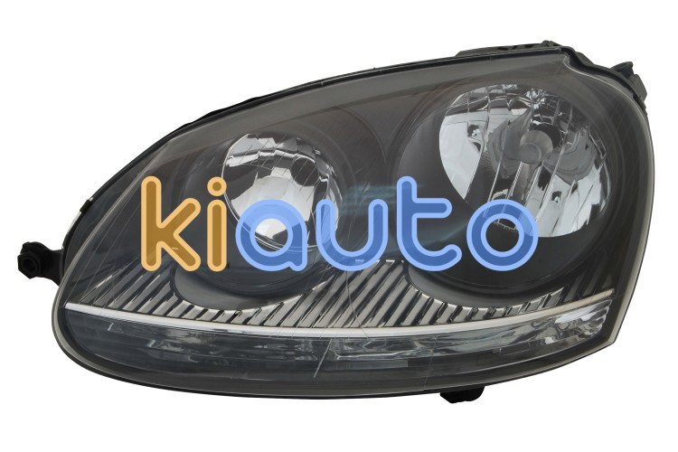 Faro delantero volkswagen golf v 2004-2008 base negra / modelo gti / izquierdo OE 1K6941005T / 1K6941029T