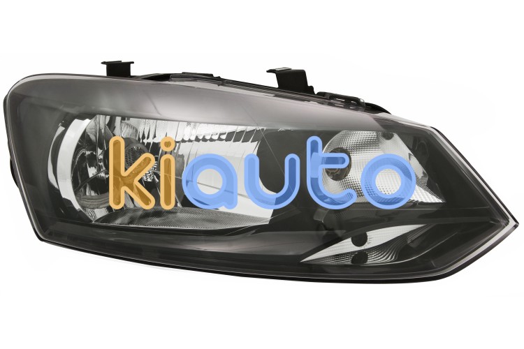 Faro delantero volkswagen polo 2009-2014 optica simple / modelo trendline / derecho OE 6R1941016C / 6R1941016E