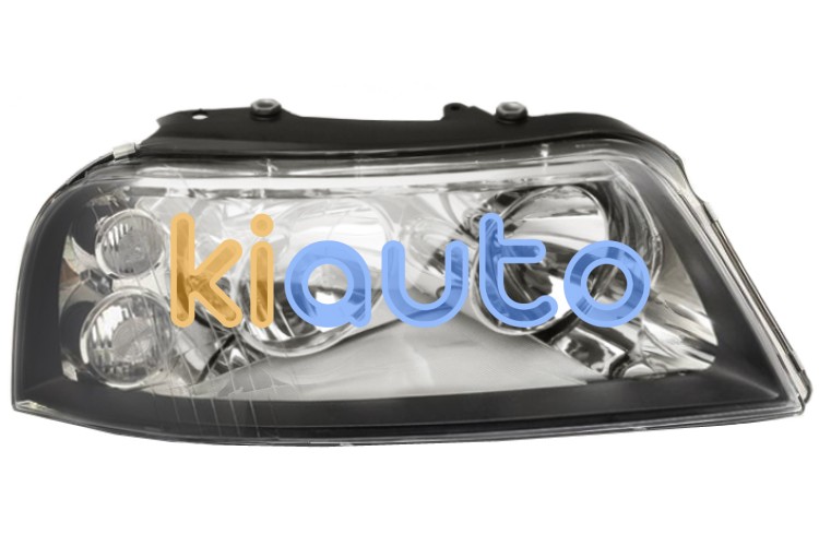 Faro delantero volkswagen sharan 2000-2010 base cromada / borde negro / derecho OE 7M7941016H / 7M7941016K / 7M7941016L