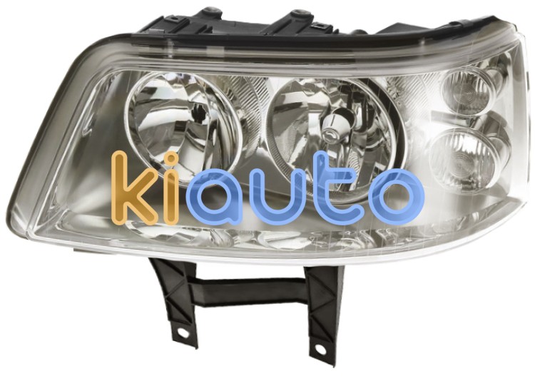 Faro delantero volkswagen transporter t5 2003-2009 optica doble / izquierdo OE 7H1941017L