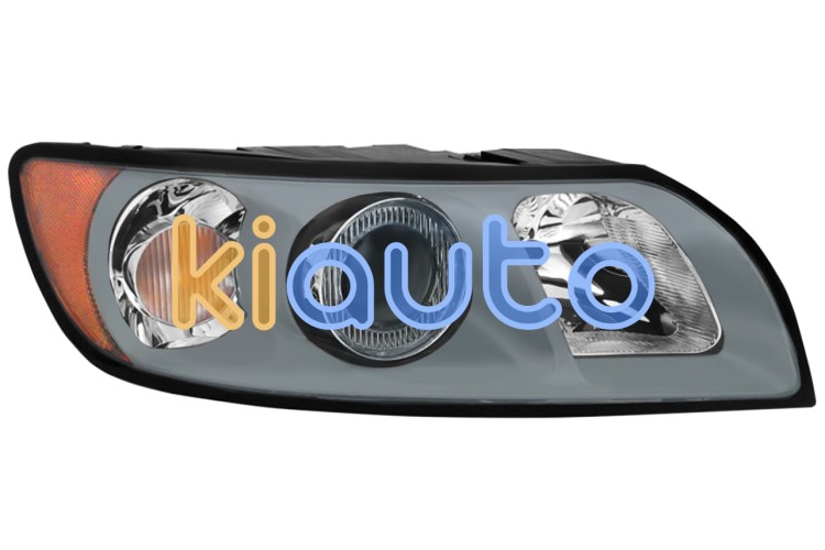 Faro delantero volvo v50 2004-2007 base gris / derecho OE 30678323 / 30678913 / 30698649