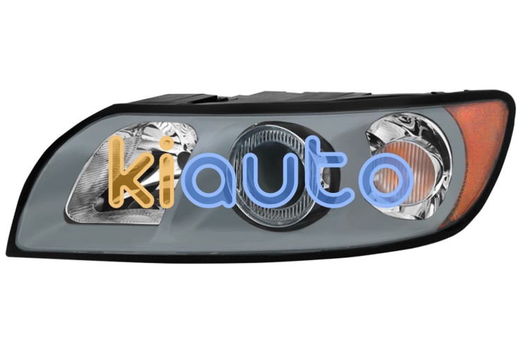 Faro delantero volvo v50 2004-2007 base gris / izquierdo OE 30678322 / 30678912 / 30698648