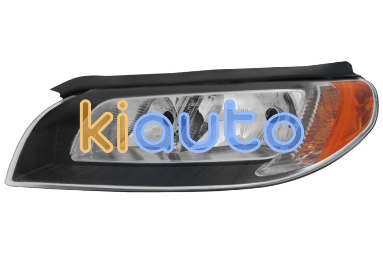 Faro delantero volvo xc70 2007-2013 base negra / izquierdo OE 31214176 / 8695077 / 30796137