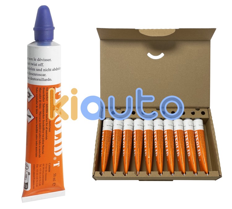 Fixolid – marcador de pintura 10 unidades - azul