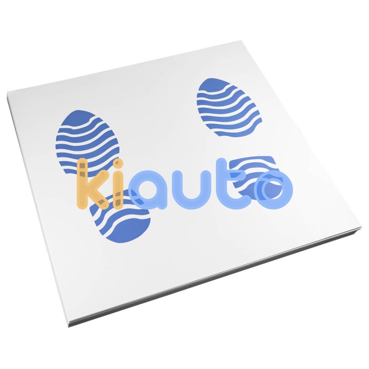 Funda posapiés anónima en papel