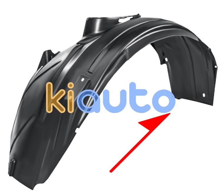 Guardabarros alfa romeo 159 2005-2008 delantero izquierdo OE 50503922
