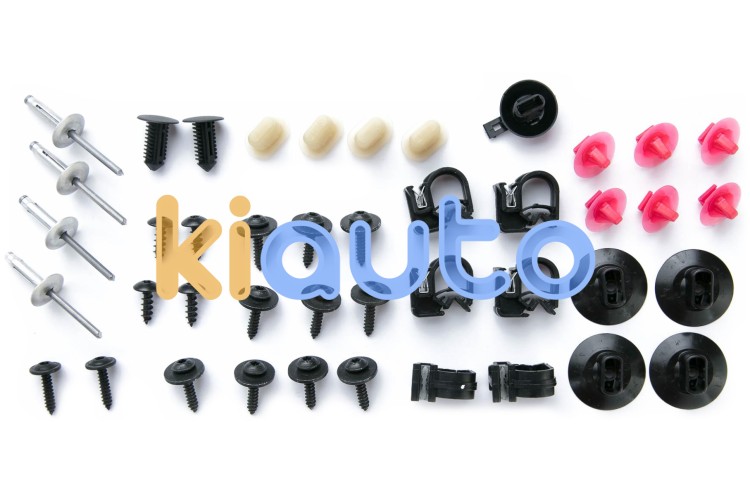 Juego fijaciones paragolpes renault kangoo 2013-2021 trasero / completo OE 600358841R / 600350687R