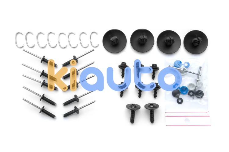 Juego fijaciones paragolpes renault megane 2014-2016 delantero / basico OE 620105698S