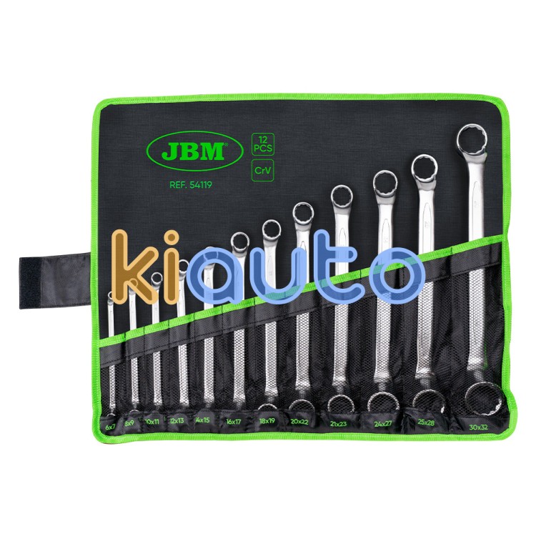 Kit llaves 12 cantos estrella acodadas 12 piezas