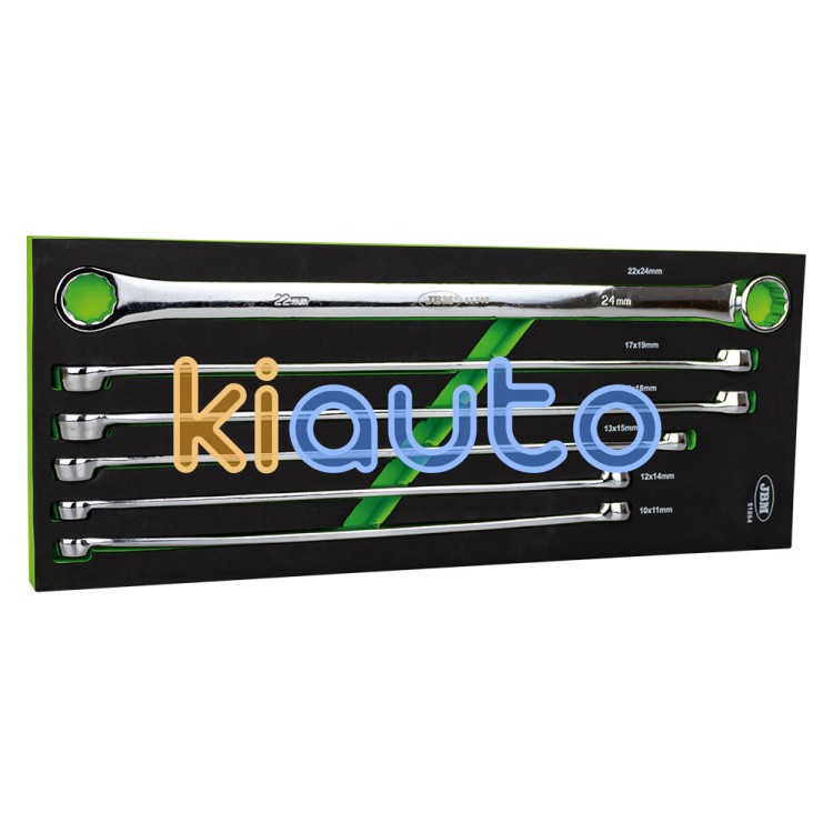 Kit llaves 12 cantos extralargas 6 piezas