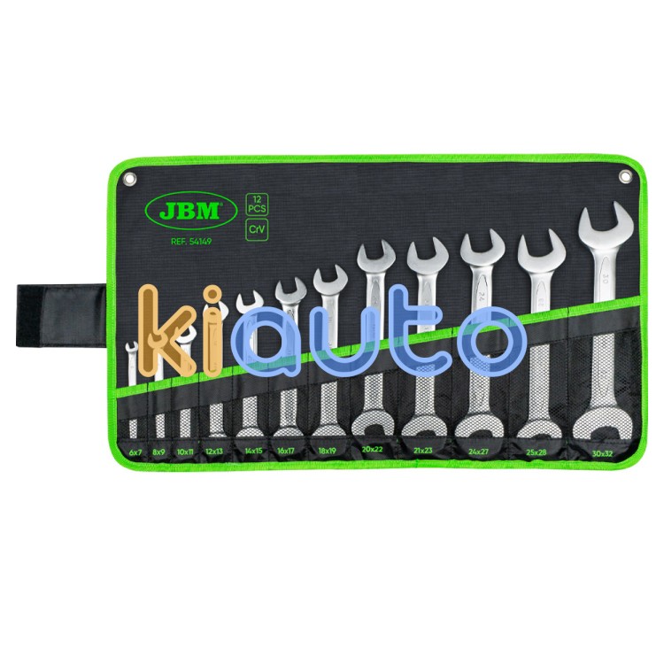 Kit llaves fijas 12 piezas