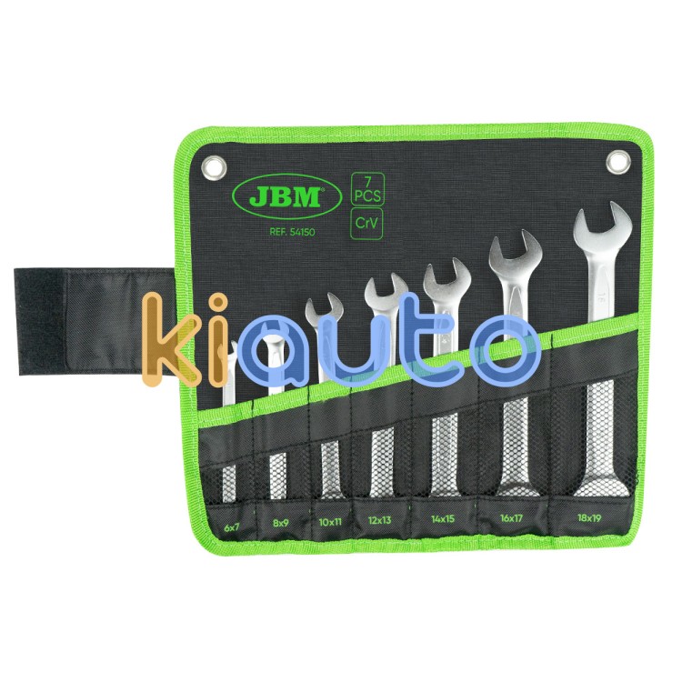 Kit llaves fijas 7 piezas