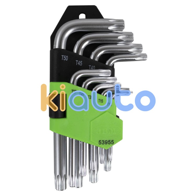 Kit llaves torx cortas 9 llaves