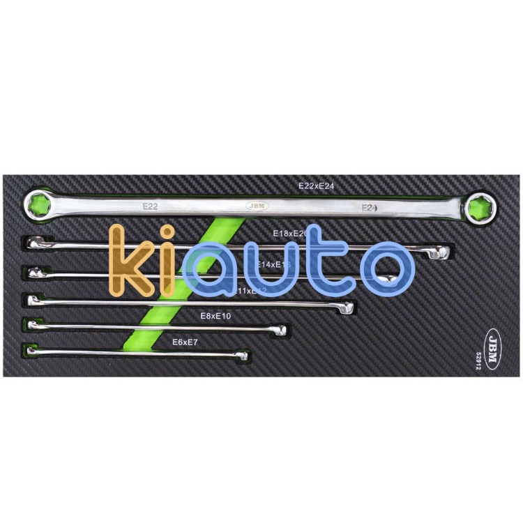 Kit llaves torx extralargas 6 piezas