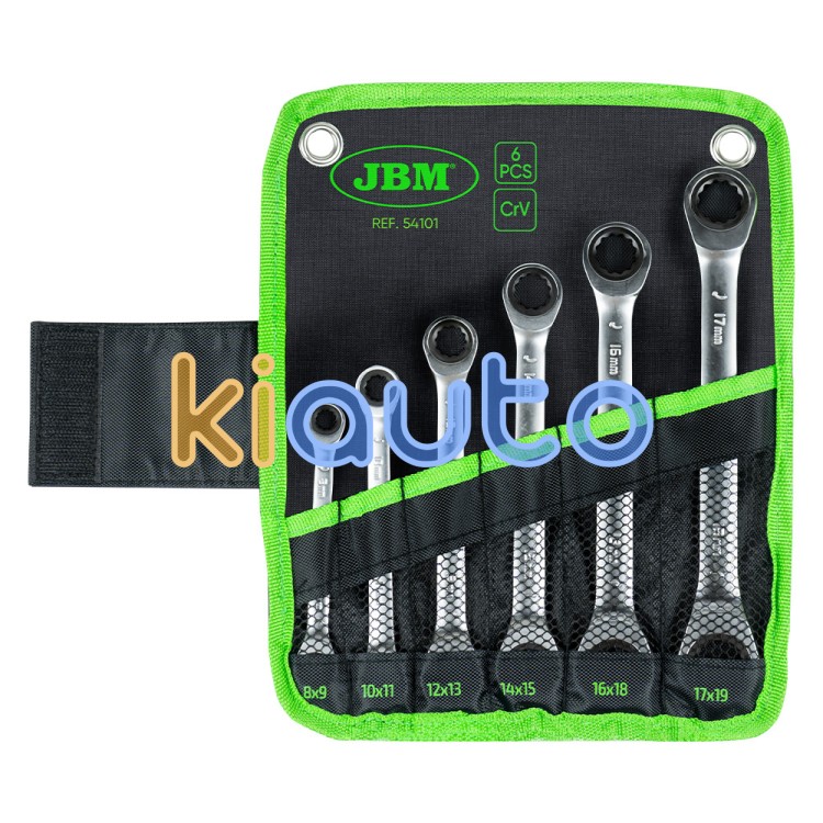 Kit llaves trinquete 6 llaves