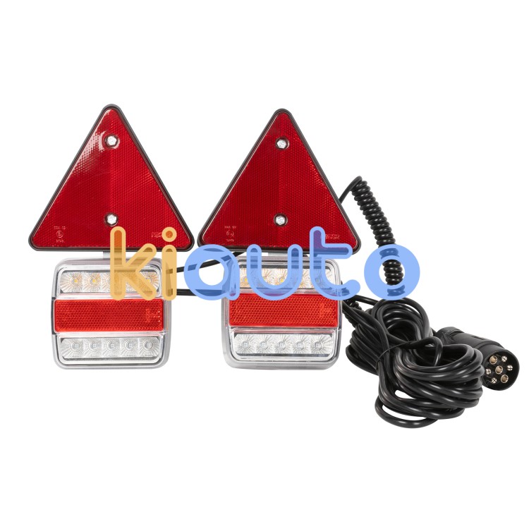 Kit magnético 2 pilotos led y 2 catareflectantes