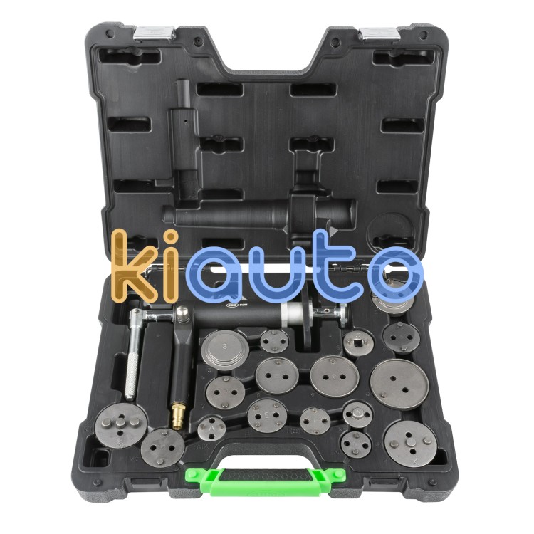 Kit reposicionador para pistones de freno con pistola