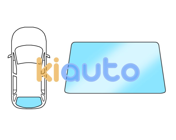 Luneta volkswagen golf vii 2017-2020 familiar / trasera / termica / verde / vidrio privado / 1 taladro / antena Eurocode 8618BGPEAI