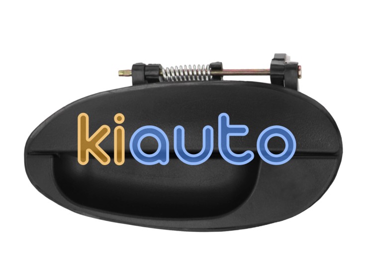 Maneta de puerta exterior chevrolet matiz 2005-2005 negra / trasera izquierda OE 96507789