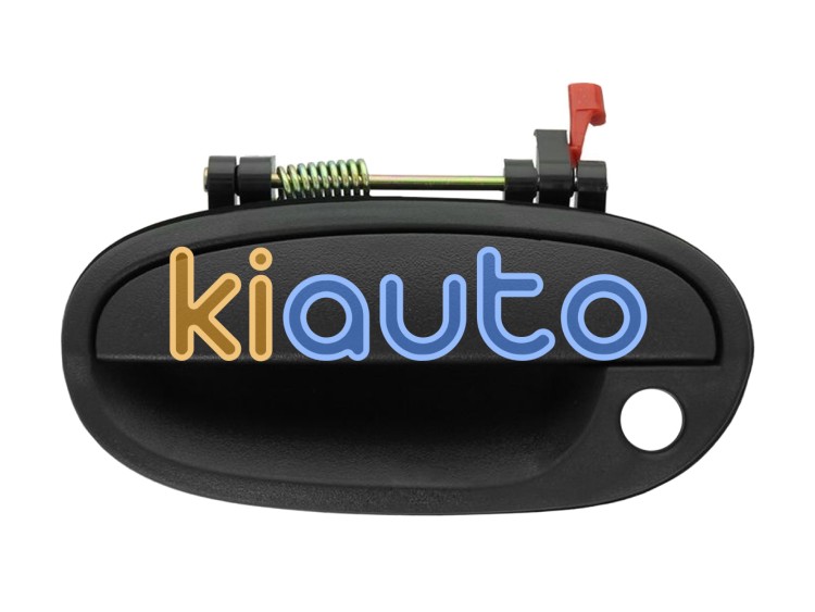 Maneta de puerta exterior chevrolet matiz 2005-2008 negra / con agujero llave / delantera izquierda OE 96601472