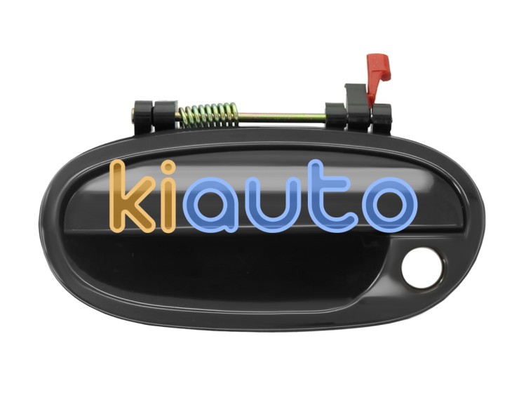 Maneta de puerta exterior chevrolet matiz 2005-2008 negra lisa / con agujero llave / delantera izquierda OE 96601472-S