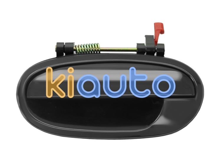 Maneta de puerta exterior chevrolet matiz 2008-2010 negra lisa / trasera izquierda OE 96601474-S