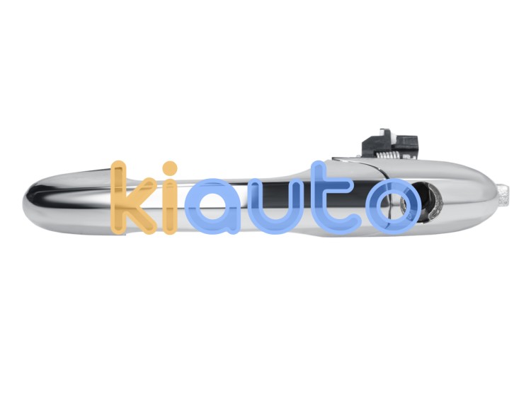 Maneta de puerta exterior fiat 500 2015-2024 cromada / con agujero llave / delantera izquierda OE 735451697 / 735485875 / 735592024
