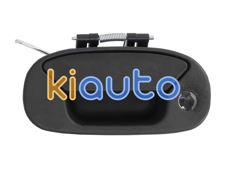 Maneta de puerta exterior fiat doblo 2001-2006 negra / con agujero llave / 1 porton trasero OE 735331105