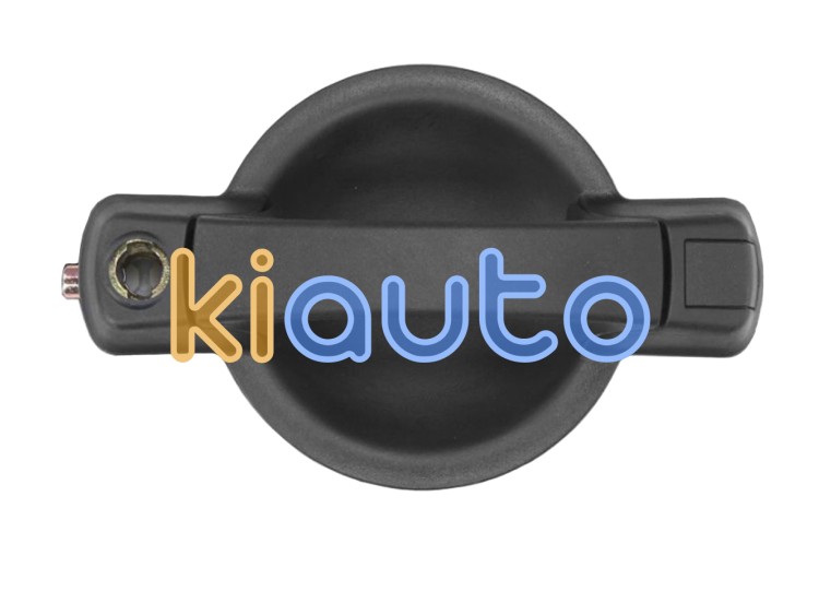 Maneta de puerta exterior fiat doblo 2001-2006 negra / con agujero llave / lateral izquierda OE 735309962