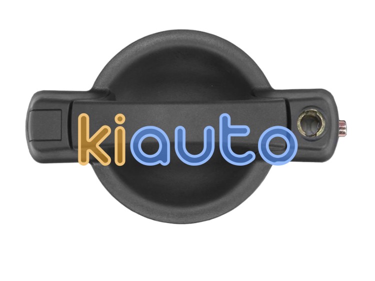 Maneta de puerta exterior fiat doblo 2006-2010 negra / con agujero llave / lateral derecha OE 735296050 / 735309961