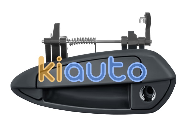 Maneta de puerta exterior fiat punto 2005-2012 3 puertas / imprimada / con agujero llave / delantera izquierda OE 735366258