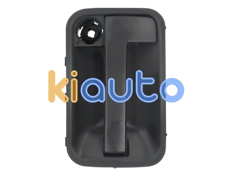 Maneta de puerta exterior fiat ulysse 1994-2002 negra / con agujero llave / lateral derecha OE 9101W7 / 1473216899