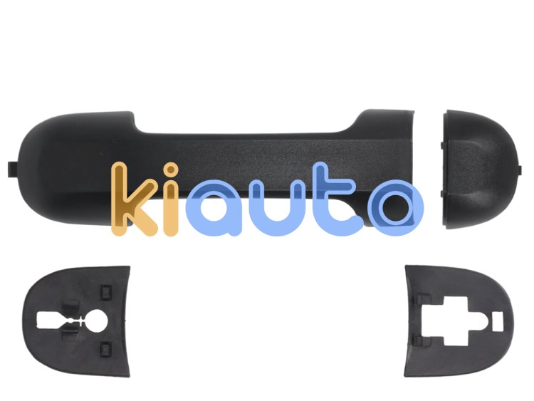 Maneta de puerta exterior ford tourneo connect 2009-2014 negra / delantera izquierda OE 4385855