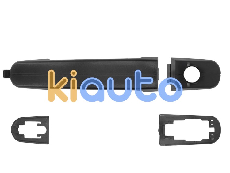 Maneta de puerta exterior ford tourneo connect 2018-2022 negra / delantera izquierda OE 1691718
