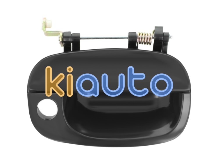 Maneta de puerta exterior hyundai h1 1997-2001 negra / con agujero llave / delantera derecha OE 82660-4A300 / 826604A300